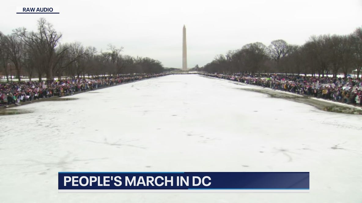 FULL RALLY: People’s March in D.C. ahead of Trump inauguration
